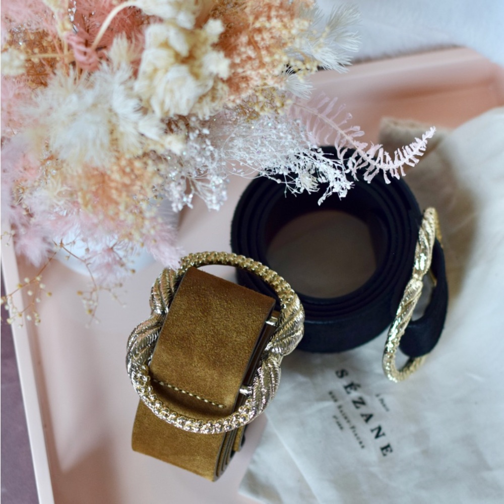 Sezane Artemis taupe Belt